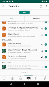 Captura de Pantalla 3 RPG Scribe Pathfinder & 3.5e android