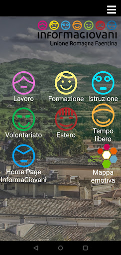 Android application Informagiovani RomagnaFaentina screenshort