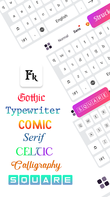 Fonts Keyboard: Cute Fonts Art - 2.2.2 - (Android)