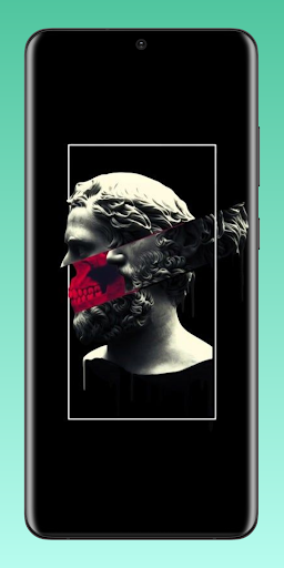 Android application Aesthetic Statue Wallpaper 4K screenshort