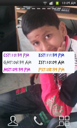 Timezone Widget Screen 3