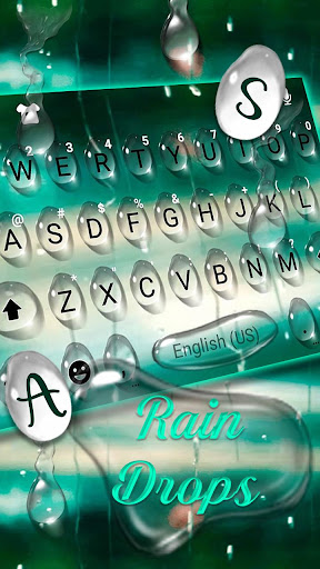 Water Raindrops 2 Keyboard The Screen 2
