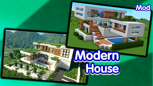 Modern House: Minecraft Maps