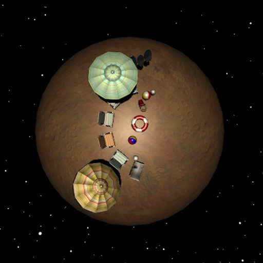 Planet rotate logo