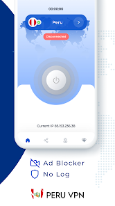 Captura 2 VPN Peru - Get Peru IP android