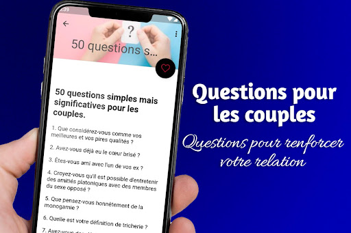 Questions à se poser en couple Screen 2