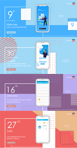 Android application Sijaka screenshort