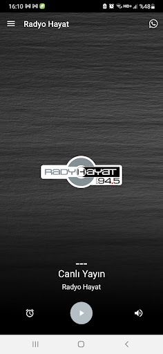 Android application Radyo Hayat screenshort