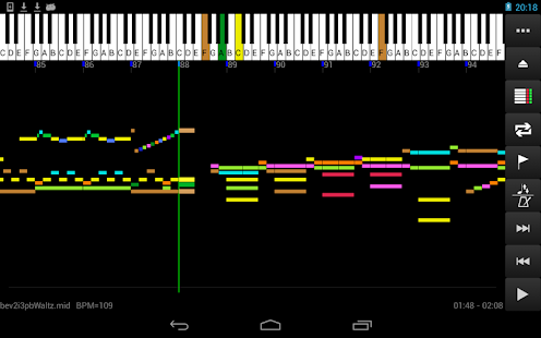 MIDI Voyager Pro Bildschirmfoto