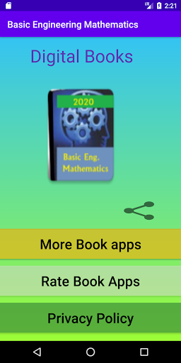 Android application Engineering Mathematics screenshort