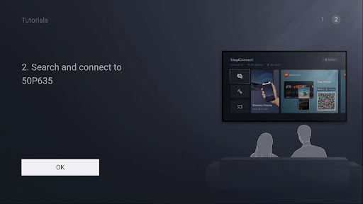 MagiConnect TV App Services Screen 3