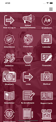 Android application Most Blessed Sacrament Sch, LA screenshort