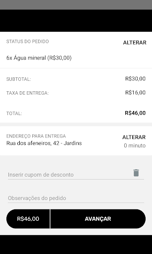 Bim Sushi Delivery Screen 3