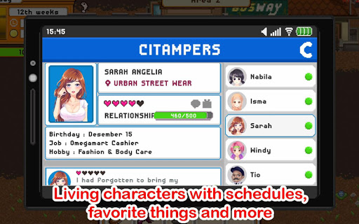 Citampi Stories: Offline Love and Life Sim RPG screenshots 16