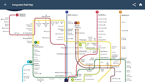 Malaysia MRT-LRT Offline
