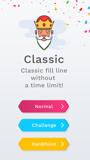 Fill One Line Puzzle game Screen 2
