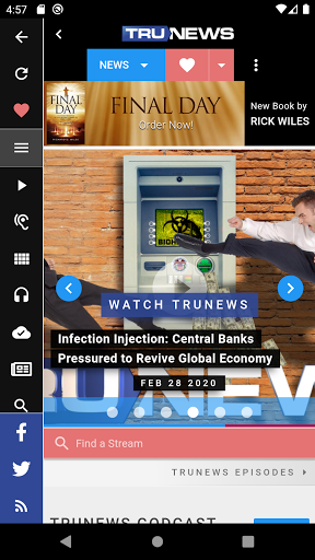 Android application TruNews Mobile screenshort