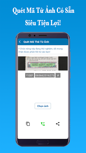 Quét Mã Thẻ Vinaphone -NạpCard Screen 2