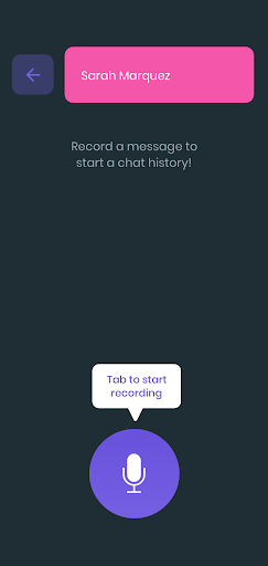 Android application Lyrica - speech to singing app screenshort