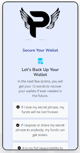 Paxpal Wallet Screen 3