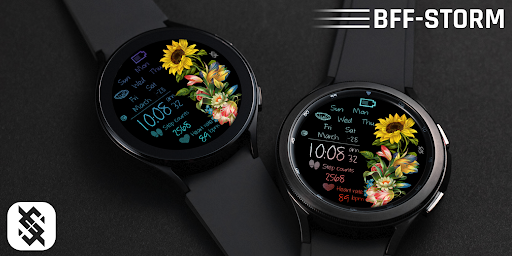 BFF7 - Neon Art Sunflower