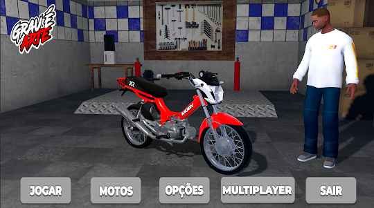 Jogo de motos brasileiras para celular pt 2 grau é arte
