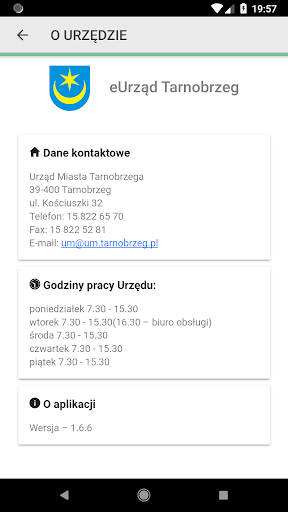 eUrząd Tarnobrzeg Screen 2