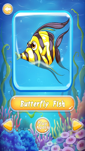 Sea Animal Learning Screen 2