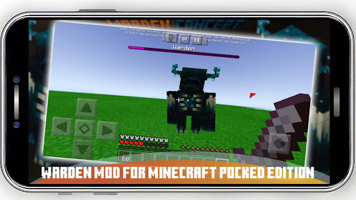 Warden Mod of Cave  Skin MCPE