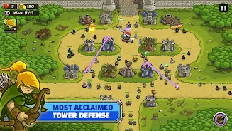 Kingdom Rush 塔防策略游戏：史诗英雄冒险 screenshot 1