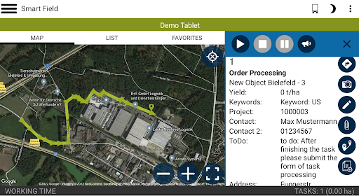 Smart Field Service Screen 2