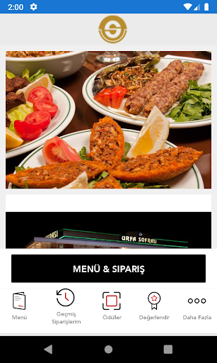 Android application Urfa Sofrası screenshort