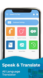 Screenshot 2 Convertidor de voz a texto android