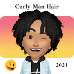 Curly hair for men Apk