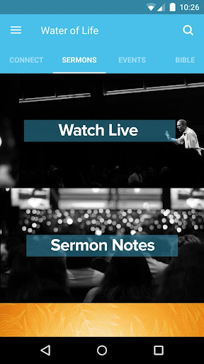 Screenshot of Water of Life Community Church