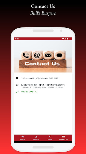 Bulls Burgers Screen 3