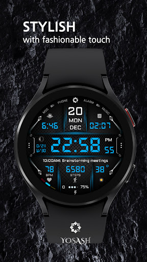 A435 Informatic Watch Face Screen 2