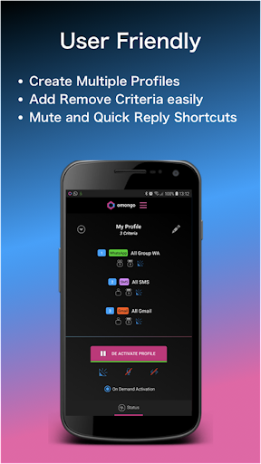 Android application Omongo screenshort