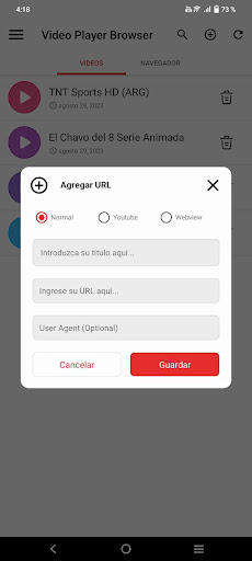 Video Player Browser