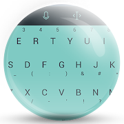 Keyboard Theme Droid L Invert  Icon