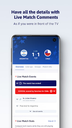 Cup 2024 America Scores Screen 3