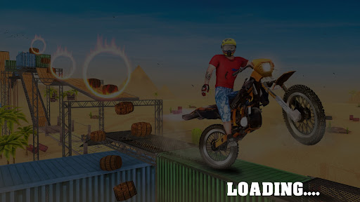 Android application Extreme Stunt Bike Ride screenshort