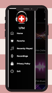 1.fm Online Radio App Schweiz