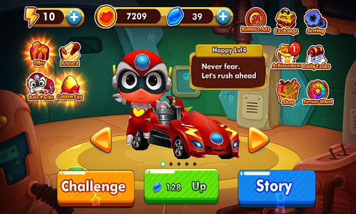 Toon Car Transform Racing Game 4.0 screenshots 3