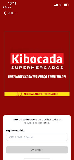 Android application Clube Kibocada screenshort