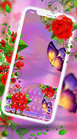 screenshot of Rose Butterfly Theme