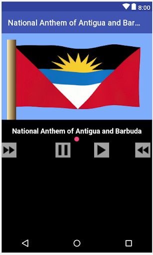 Android application Anthem of Antigua and Barbuda screenshort