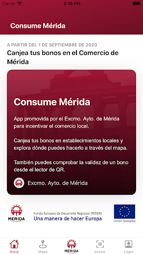 Android application Consume Mérida screenshort