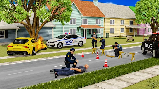 Police Officer Car Chase Game
