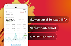 screenshot of The Economic Times: Sensex, Market & Business News
